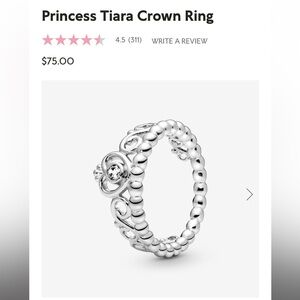 Princess Pandora Ring